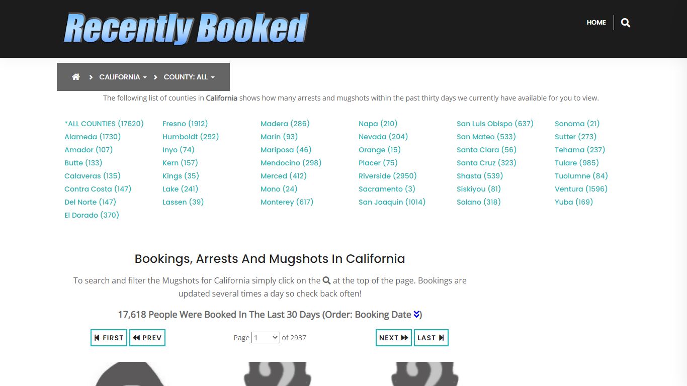 Recent bookings, Arrests, Mugshots in San Joaquin County, California
